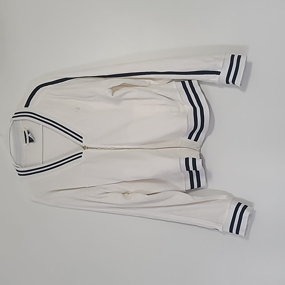 Champion White Track Jacket
